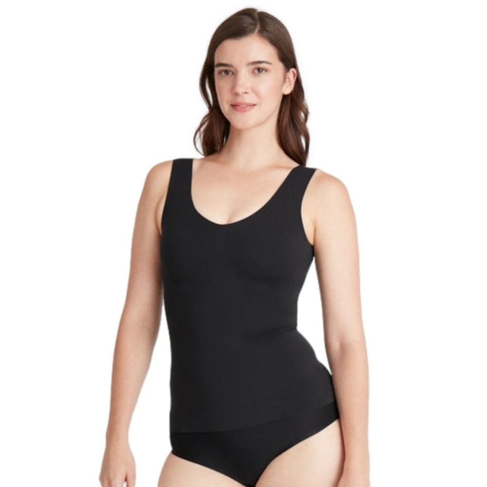 Knix LuxeLift Fitted Built In Bra Tank Top Women’s Black Small​